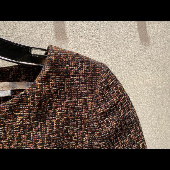 BODEN Dorchester Short Sleeve Shift Dress in Brown Tweed - Size 6 Regular - EUC - Picture 11 of 13